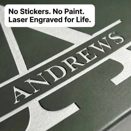 Custom Engraved Military Ammo Box Gift Set