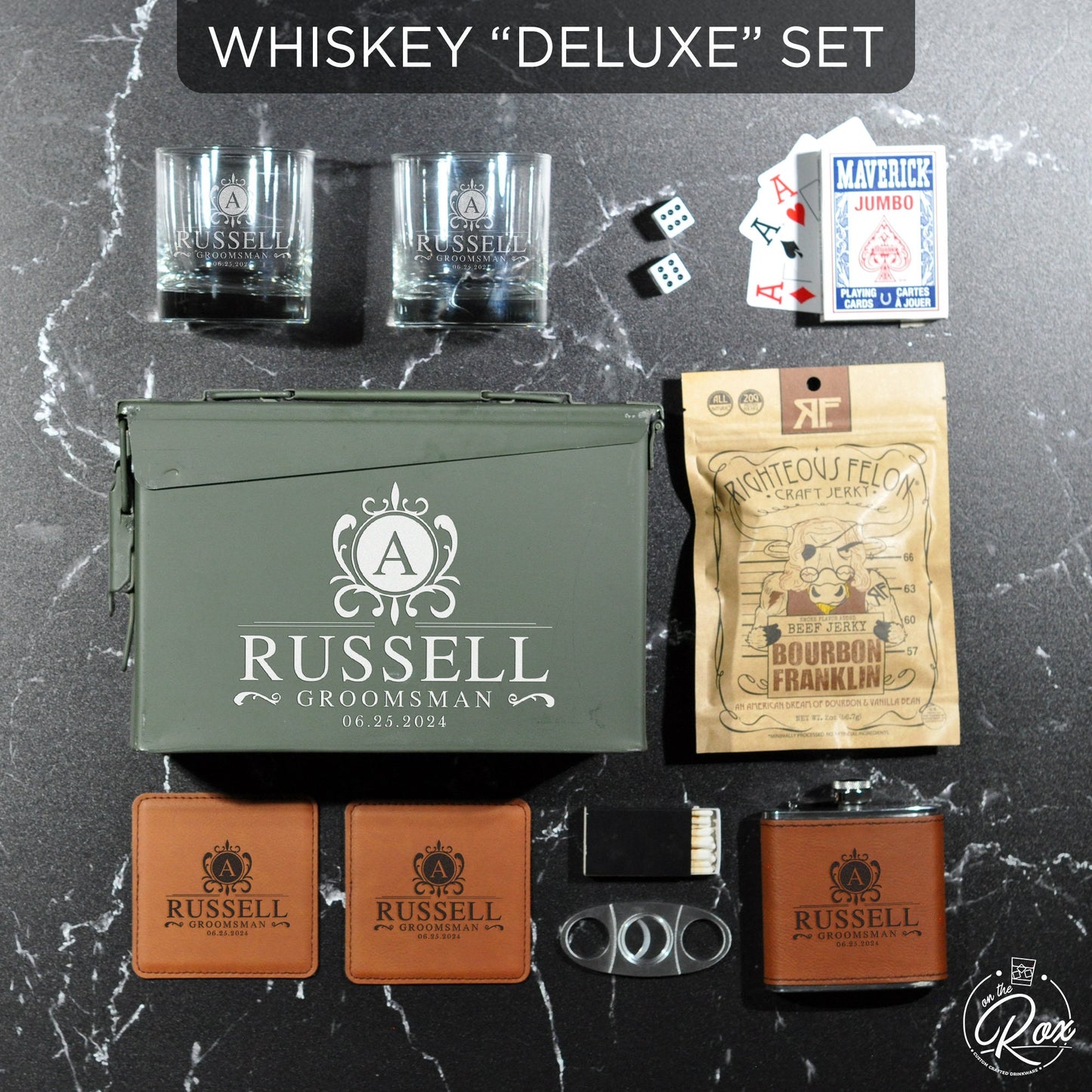 Groomsmen Gifts-Groomsmen Gifts Personalized-Personalized Gifts For Groomsmen-Personalized Groomsmen Box-Gifts For Wedding Party-Ammo Box