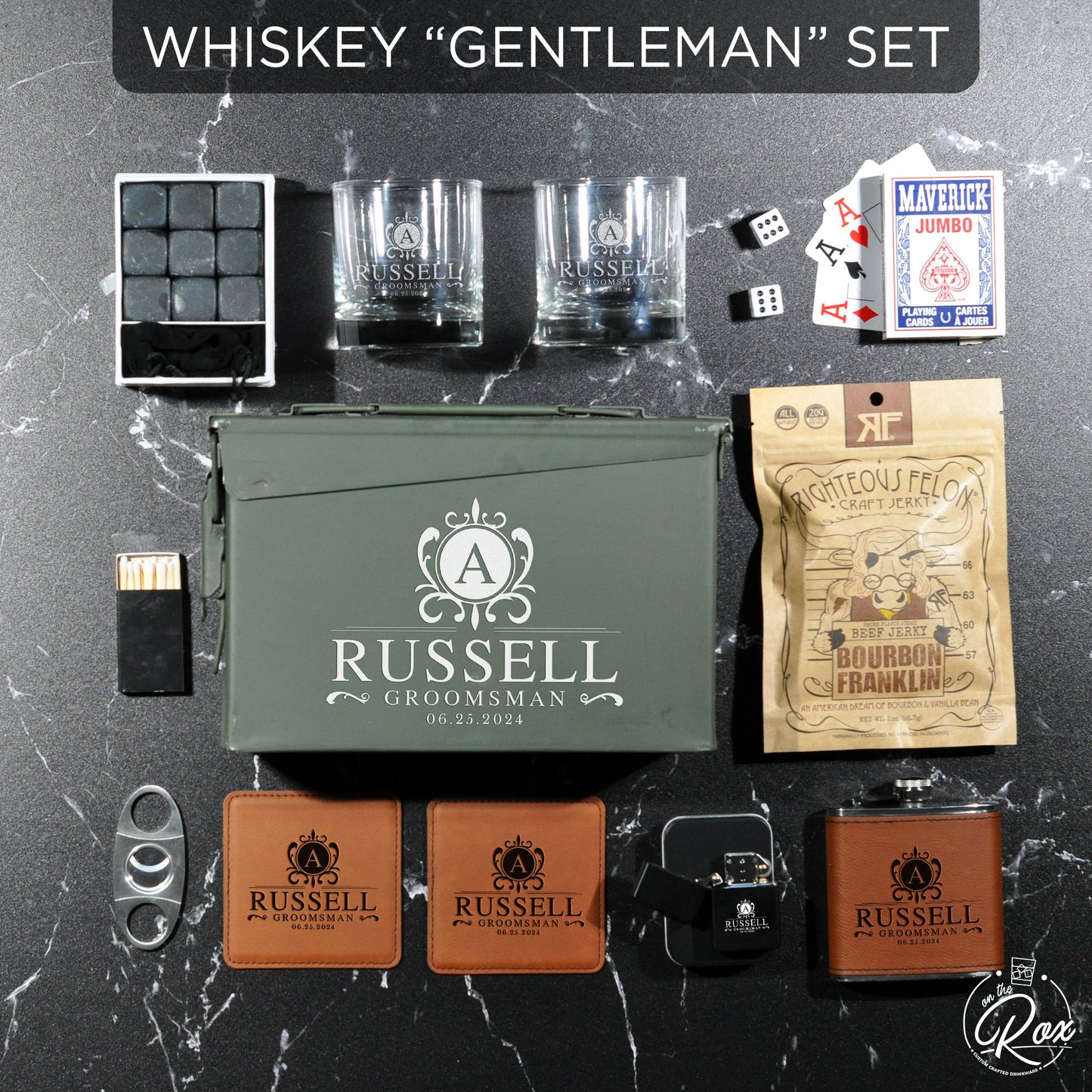 Groomsmen Gifts-Groomsmen Gifts Personalized-Personalized Gifts For Groomsmen-Personalized Groomsmen Box-Gifts For Wedding Party-Ammo Box