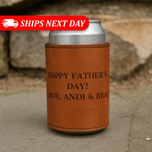 Personalized Gifts For Dad-Personalized 3 Line Can Cooler-Dad Can Cooler-Custom Can Cooler-Can Cooler For Dads-Beer Huggies