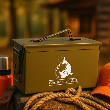 Personalized Ammo Box for Men – Custom Military Ammo Can Gift, Authentic Military Grade 1 Ammo Box