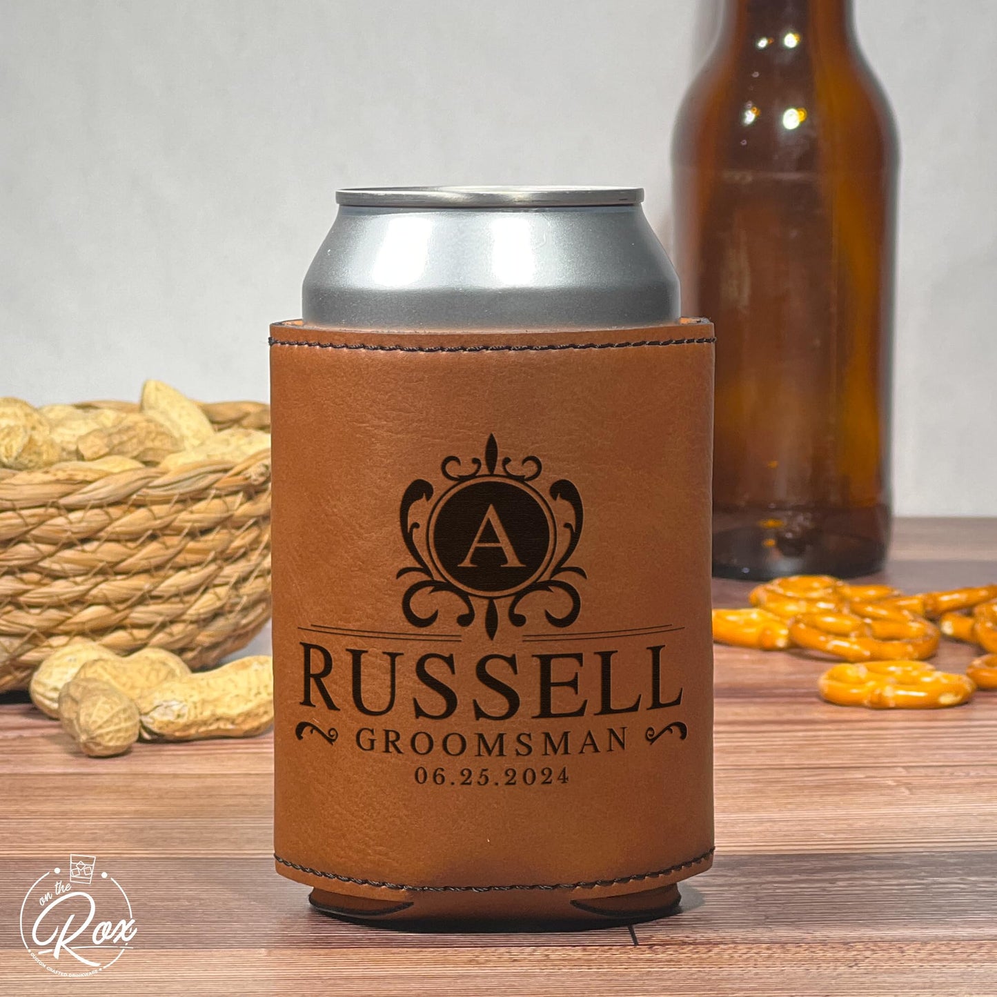 Personalized Groomsmen Can Cooler- Custom Groomsmen Gift -Personalized Wedding Can Cooler - Groomsmen Proposal -Groomsmen Can Sleeve Gifts - Beer Can Holder - Personalized Wedding Favors