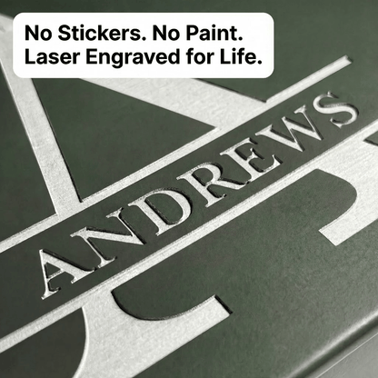 Custom Engraved Military Ammo Box Gift Set