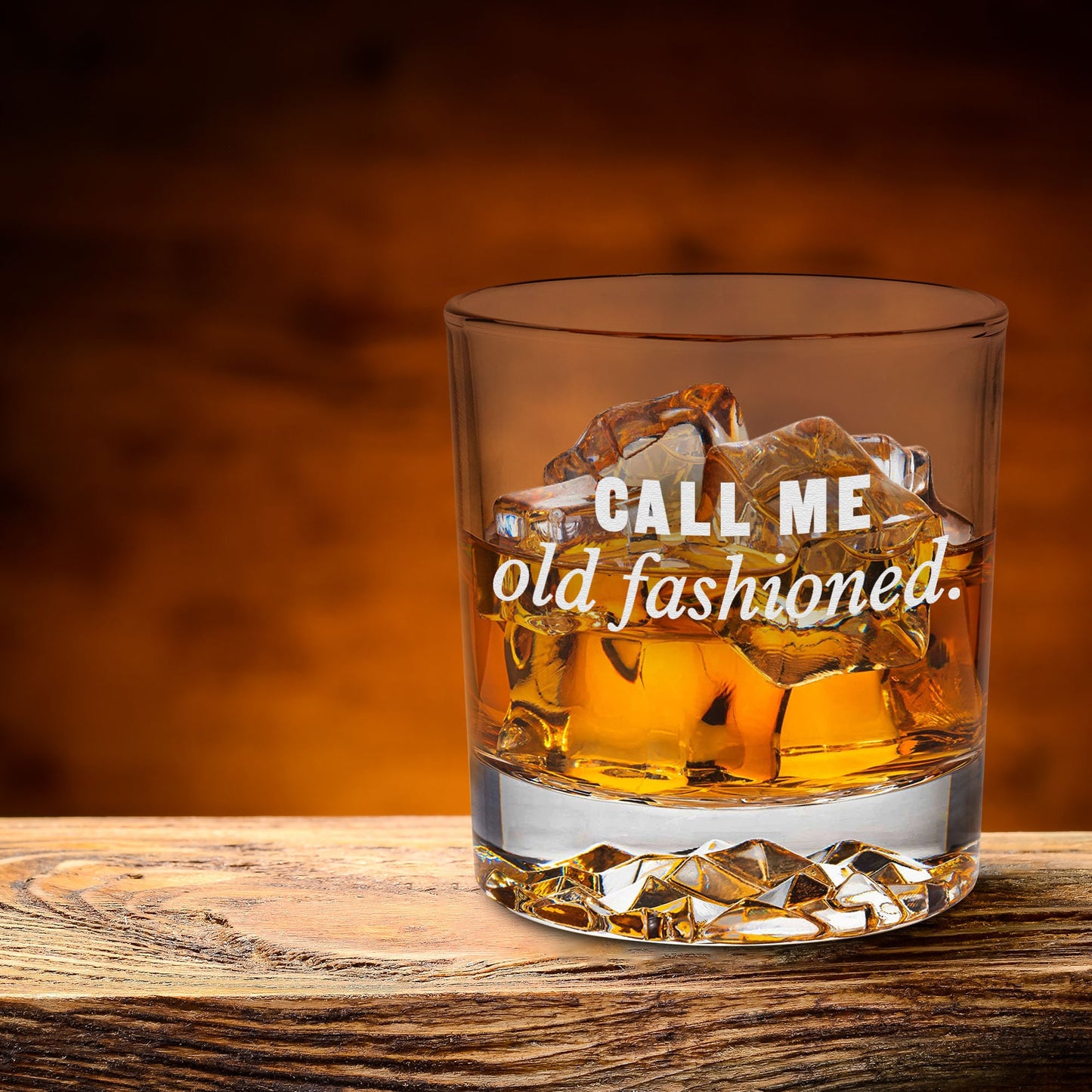 Funny Whiskey Glass-Fathers Day Gift-Call Me Old Fashioned-Birthday Gifts For Men-Gifts For Dad-Funny Gifts For Men-Old Fashioned Glass