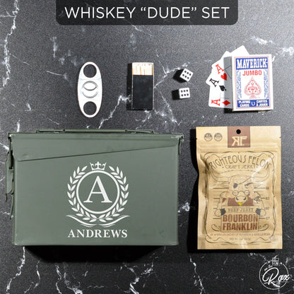 Personalized Ammo Box-Personalized Gift For Him-Personalized Christmas Gift For Him-Christmas Gifts-Personalized Gifts For Men-Ammo Can