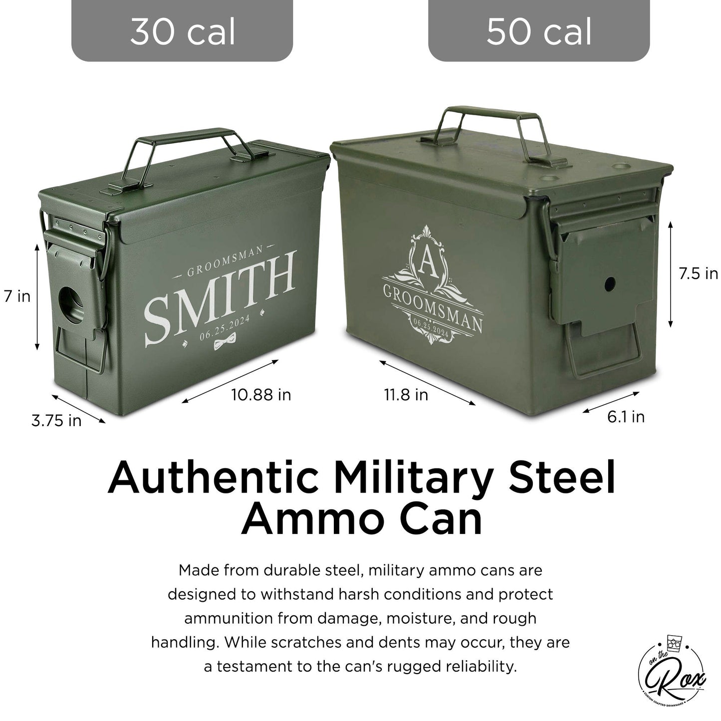 Groomsmen Gifts-Groomsmen Gifts Personalized-Personalized Gifts For Groomsmen-Personalized Groomsmen Box-Gifts For Wedding Party-Ammo Box