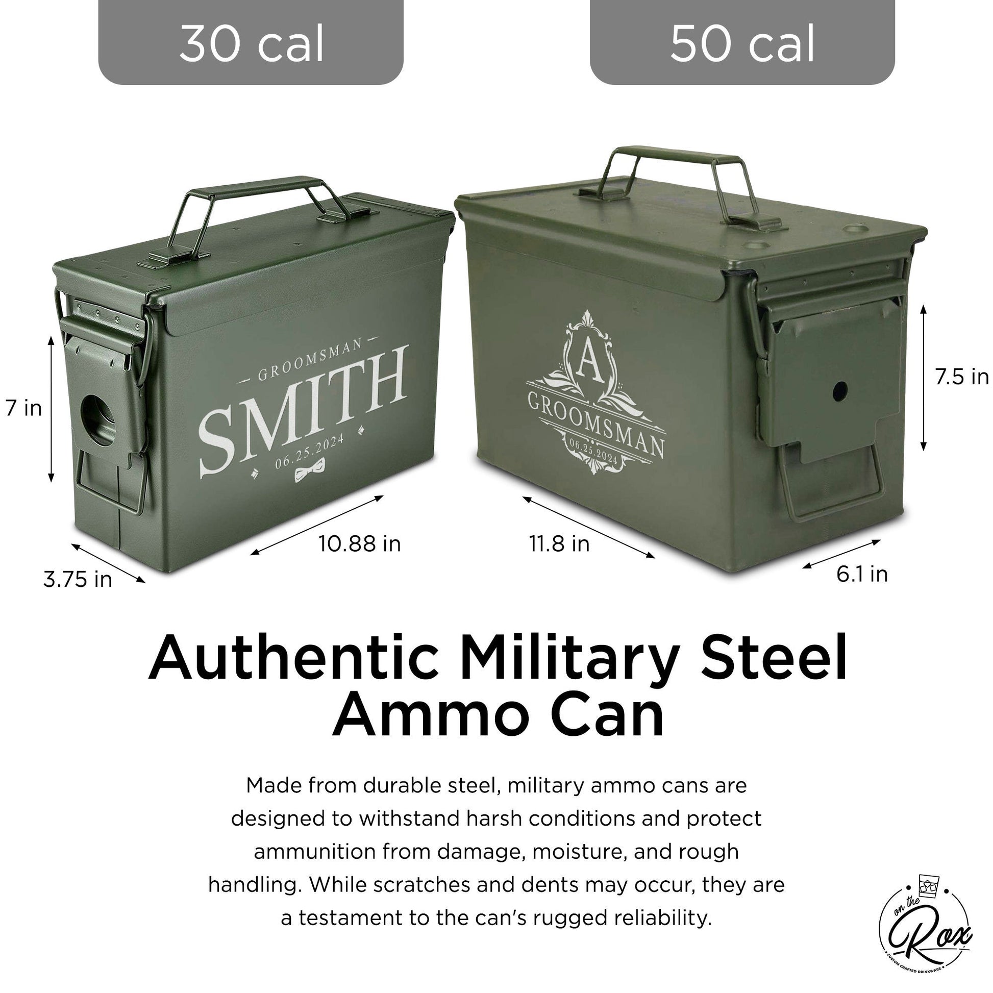 Groomsmen Gifts-Groomsmen Gifts Personalized-Personalized Gifts For Groomsmen-Personalized Groomsmen Box-Gifts For Wedding Party-Ammo Box