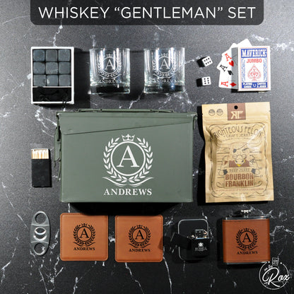 Personalized Ammo Box-Personalized Gift For Him-Personalized Christmas Gift For Him-Christmas Gifts-Personalized Gifts For Men-Ammo Can