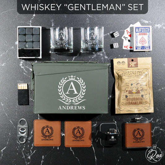 Personalized Ammo Box-Personalized Gift For Him-Personalized Christmas Gift For Him-Christmas Gifts-Personalized Gifts For Men-Ammo Can