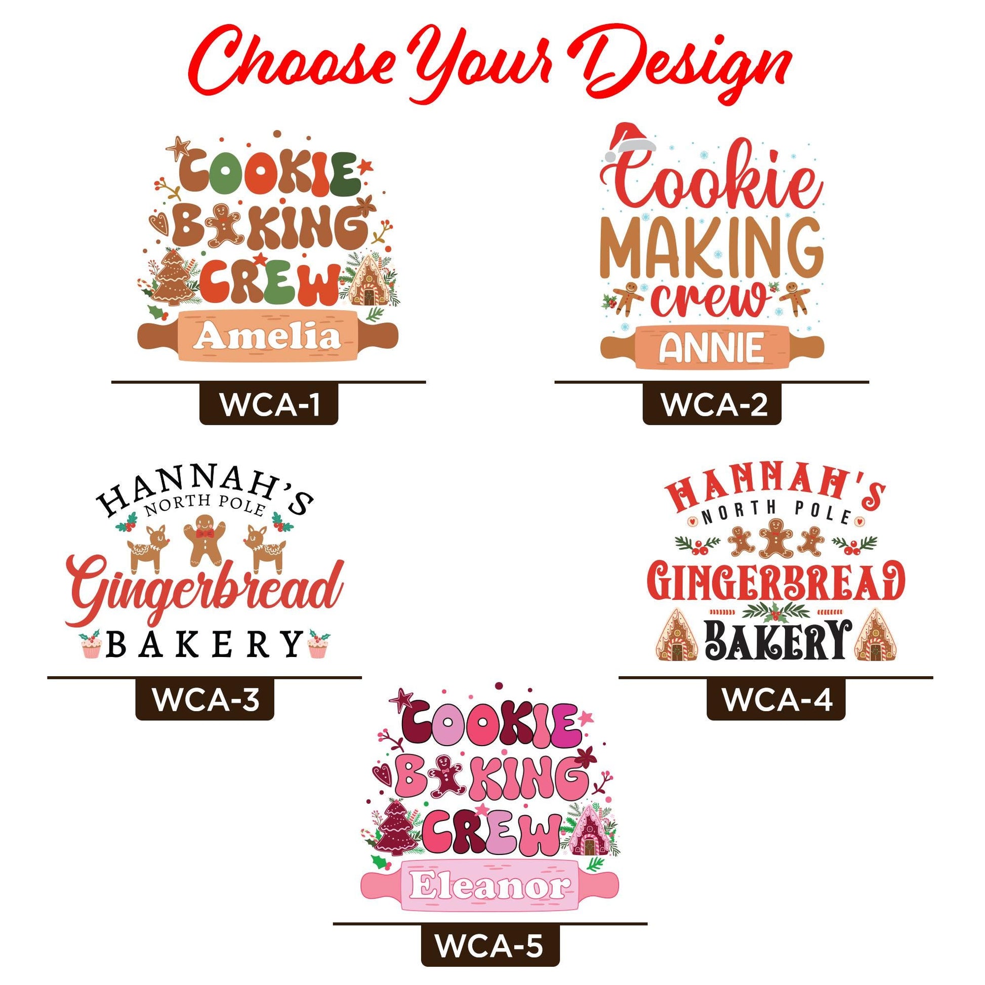 Personalized Apron-North Pole Bakery-Custom Apron-Personalized Aprons-Christmas Apron-Personalized Kids Christmas Aprons-Kids Baking Apron