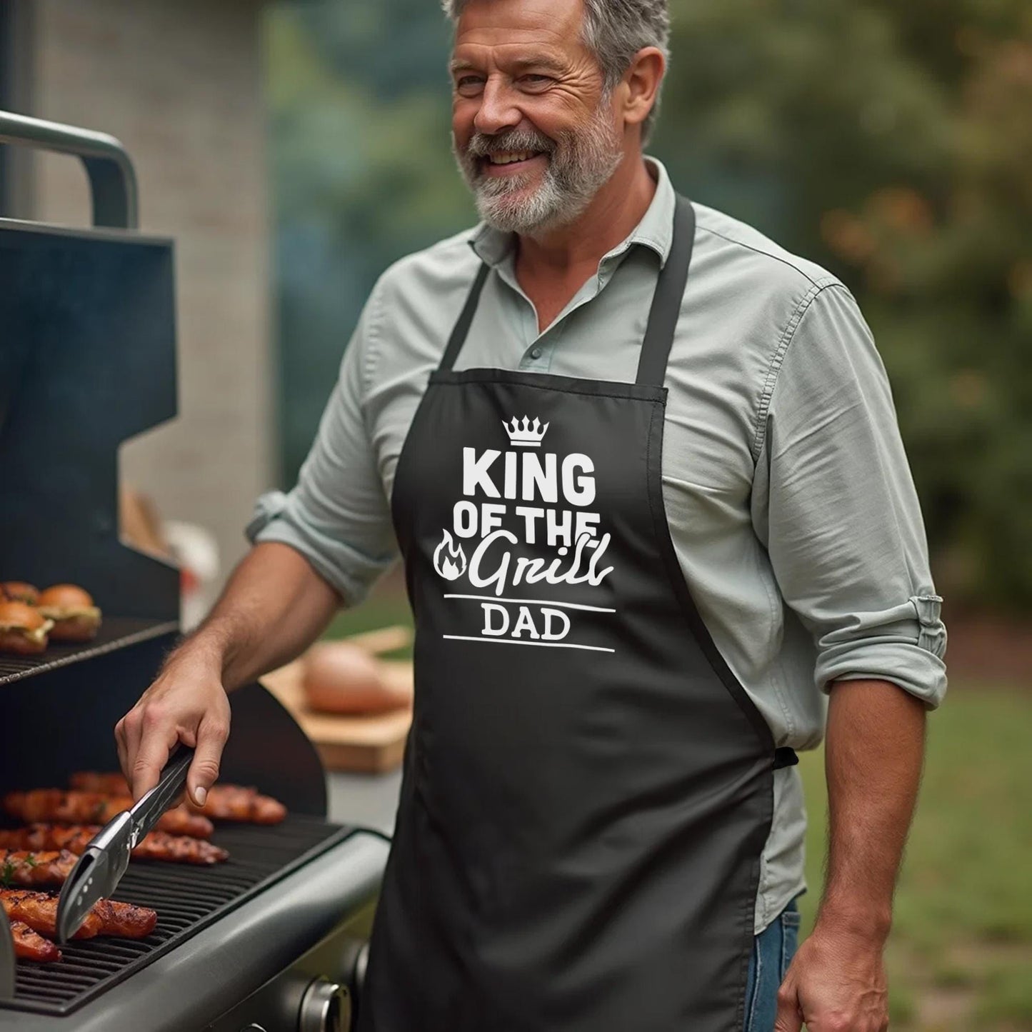 Personalized Mens Apron-Mens Apron-Personalized Apron-Apron For Men-Personalized Aprons-Grill Apron-Custom Name Apron-Dad Grilling Apron