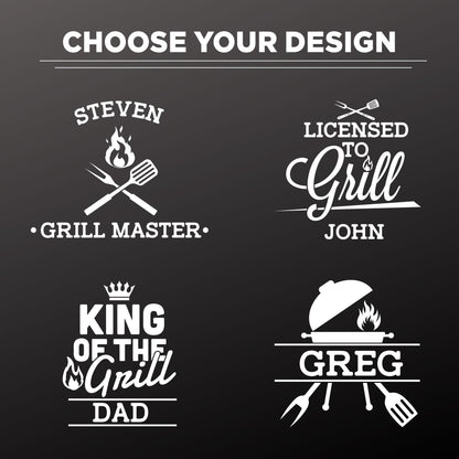 Personalized Mens Apron-Mens Apron-Personalized Apron-Apron For Men-Personalized Aprons-Grill Apron-Custom Name Apron-Dad Grilling Apron