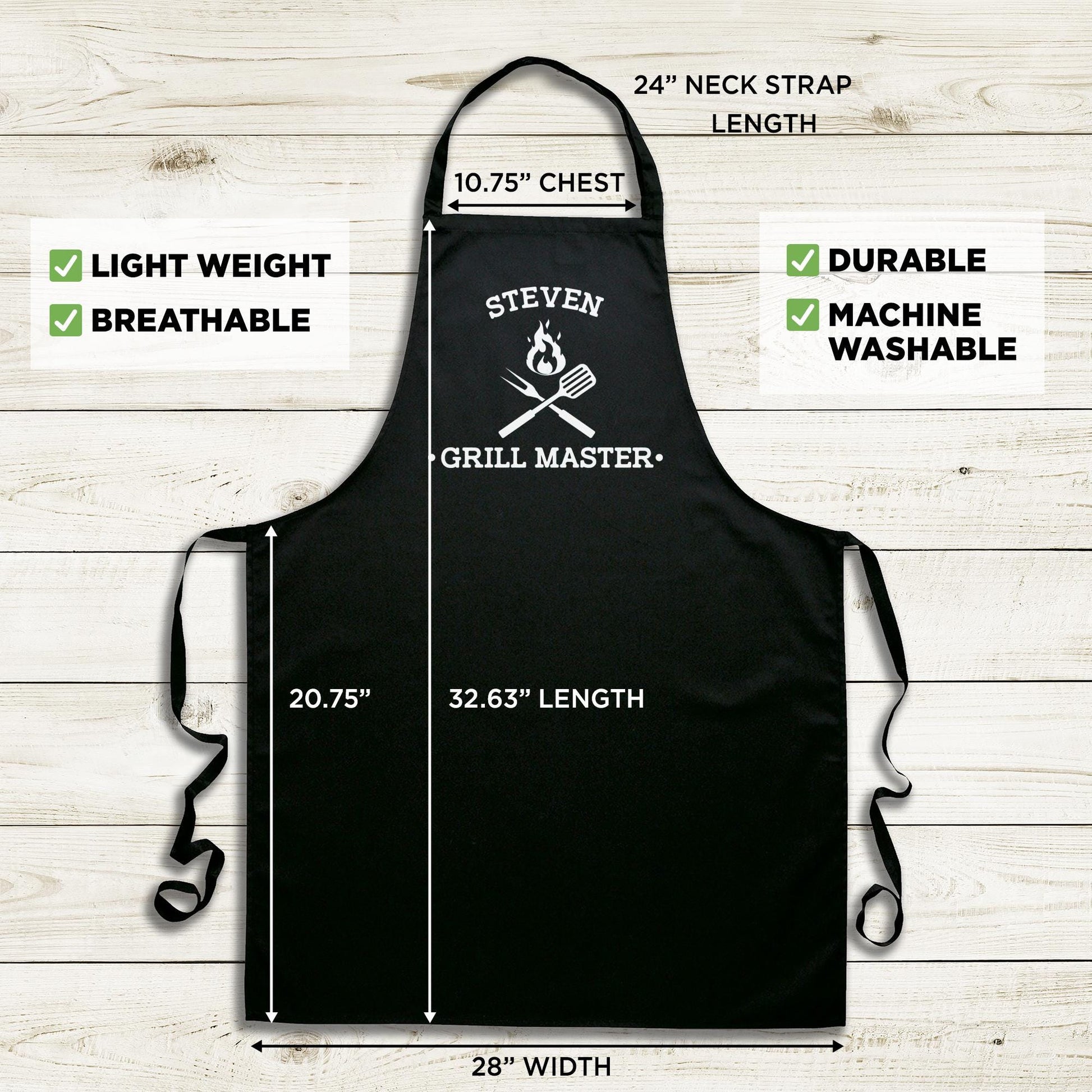 Personalized Mens Apron-Mens Apron-Personalized Apron-Apron For Men-Personalized Aprons-Grill Apron-Custom Name Apron-Dad Grilling Apron