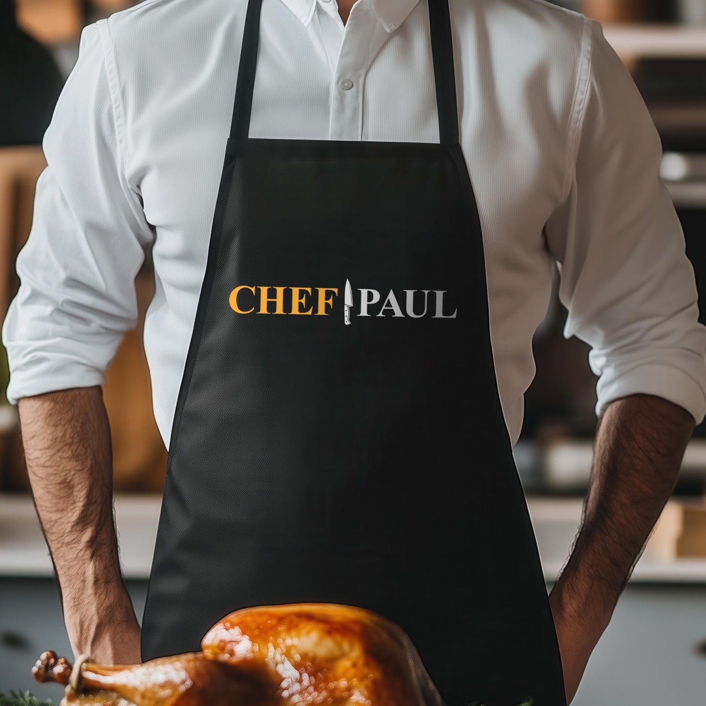 Personalized Apron-Chef Apron-Custom Name Apron-Chef Gifts-Cooking Apron-Custom Apron-Mens Apron-Apron For Men-Custom Chef Apron-