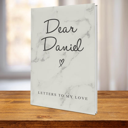 Valentines Gift For Husband-Letters To My Husband-Personalized Gifts For Men-Leather Anniversary Gifts-Love Letter Journal For Him