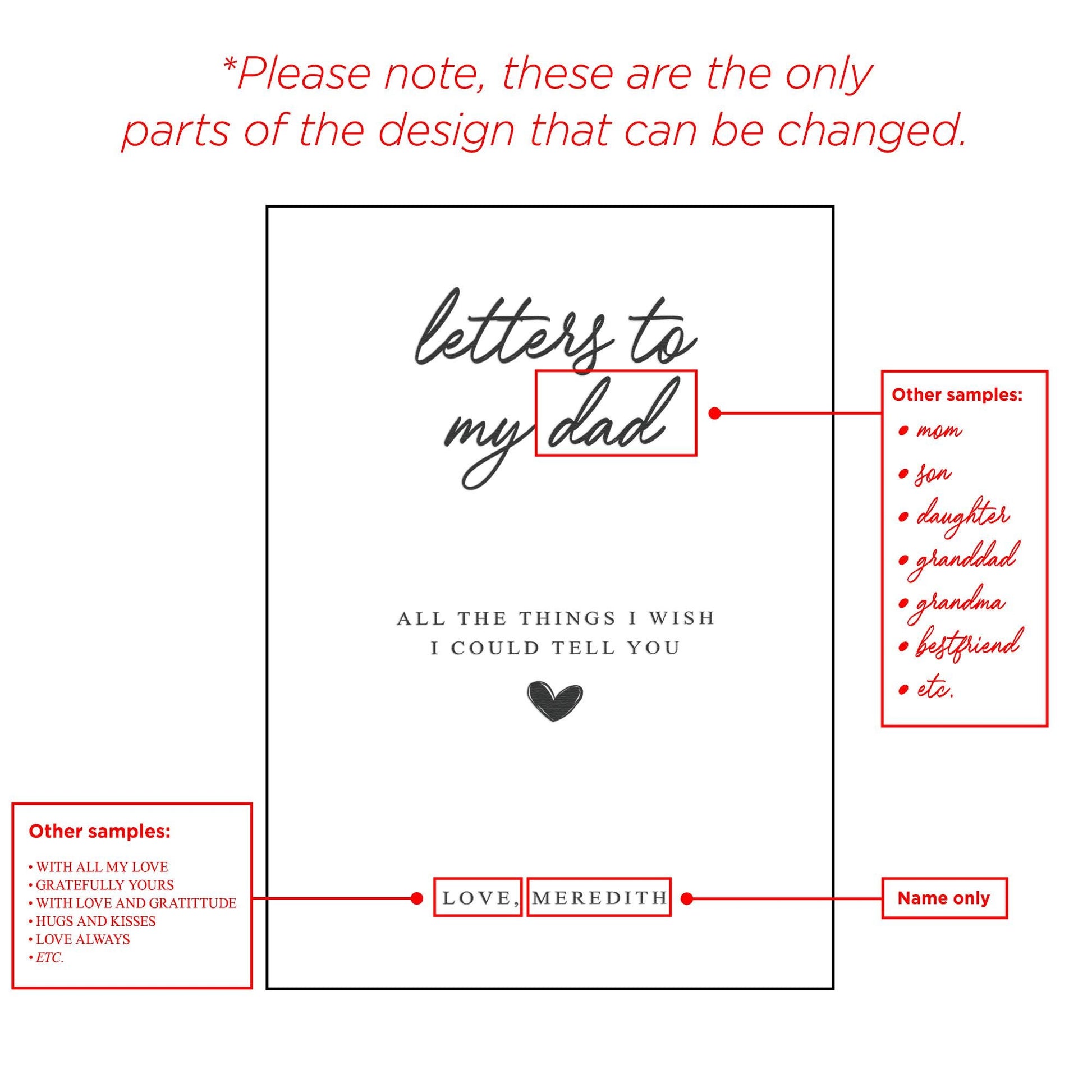 Personalized Memorial Gift-Memorial Gift-Grief Journal-Grift Gift-Sympathy Gifts-Bereavement Gift-In Memory Gifts-Remembrance Gifts-Legacy