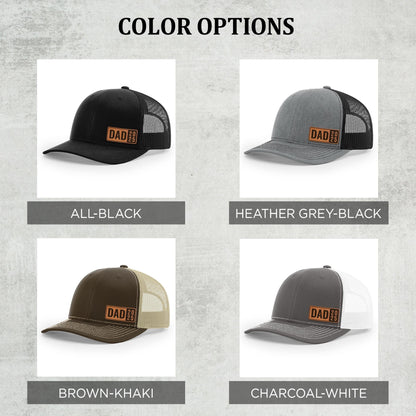Dad 2025 Patch Hat–Custom Dad Trucker Hat–New Dad Gift–Father’s Day Gift for Husband–Dad Birthday Snapback–Christmas Gift for Dad