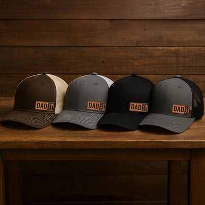 Dad 2025 Patch Hat–Custom Dad Trucker Hat–New Dad Gift–Father’s Day Gift for Husband–Dad Birthday Snapback–Christmas Gift for Dad