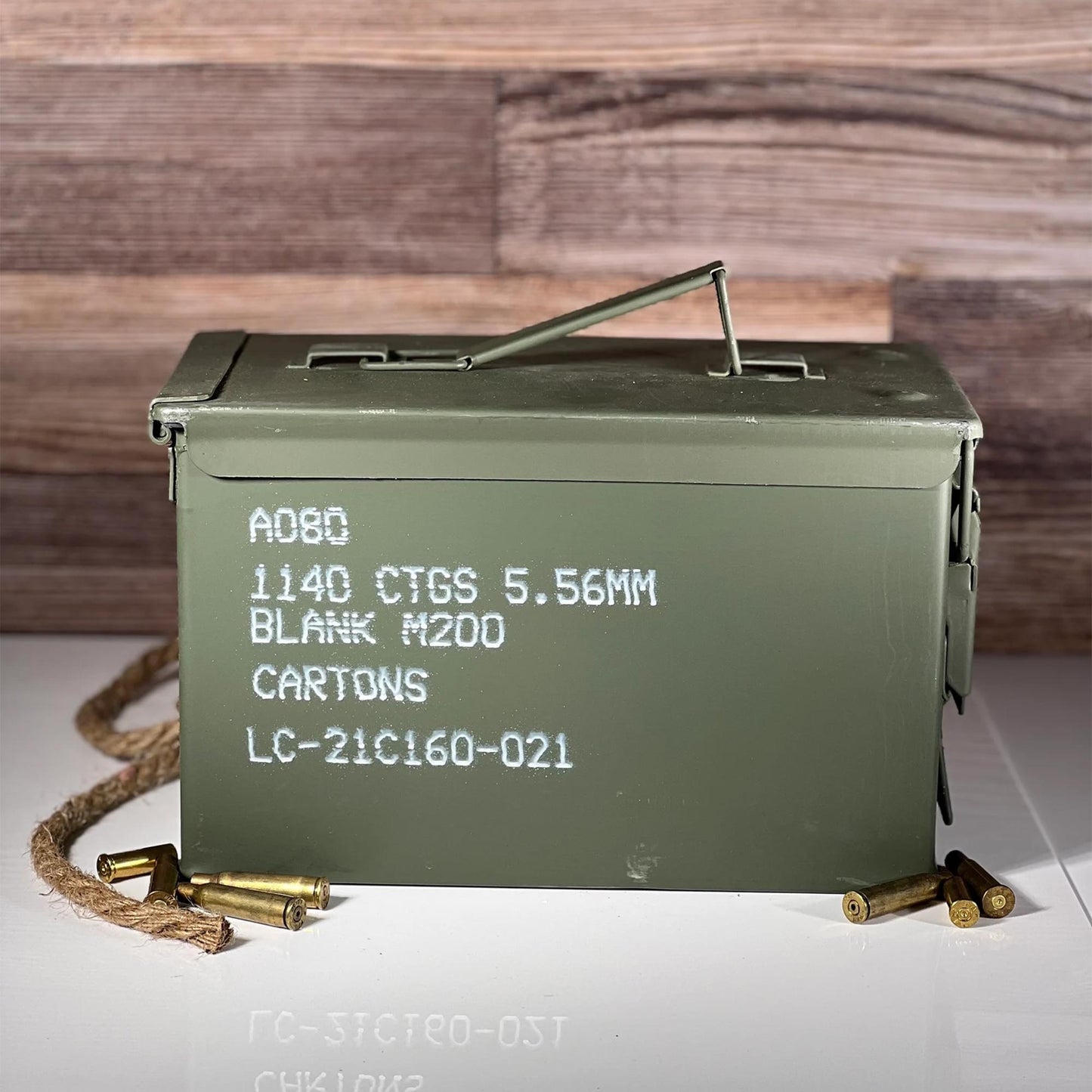 Personalized Ammo Box-Fathers Day Gift-Custom Ammo Box-Gifts For Dad-Step Dad Fathers Day Gift-Fathers Day Gift From Kids-Ammo Can