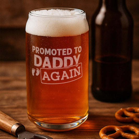 Promoted To Daddy Again-Pregnancy Reveal To Husband-Surprise Baby Announcement-Expectant Father-Daddy Gift-Baby Reveal Gift-Dad Gifts