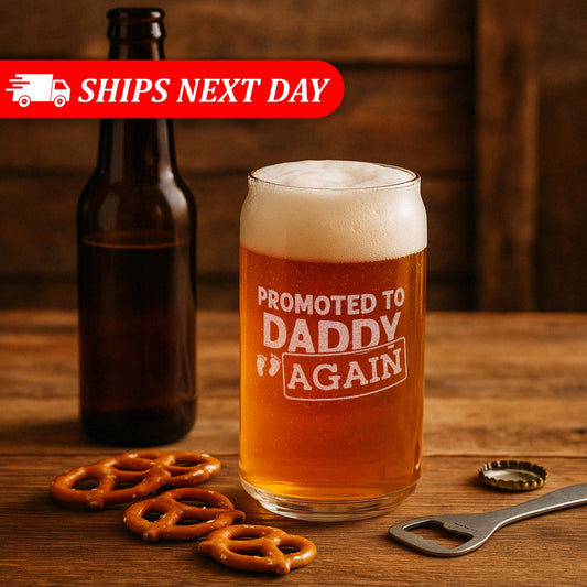 Promoted To Daddy Again-Pregnancy Reveal To Husband-Surprise Baby Announcement-Expectant Father-Daddy Gift-Baby Reveal Gift-Dad Gifts