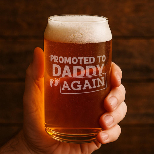 Promoted To Daddy Again-Pregnancy Reveal To Husband-Surprise Baby Announcement-Expectant Father-Daddy Gift-Baby Reveal Gift-Dad Gifts