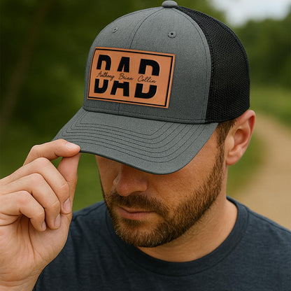 Father's Day Gift-Dad Hat-Custom Dad Hat-Personalized New Dad Gift-Dad Birthday Gift-Gift For Husband-Birthday Gift For Dad-Christmas Gift