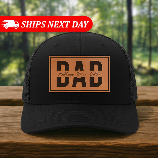 Father's Day Gift-Dad Hat-Custom Dad Hat-Personalized New Dad Gift-Dad Birthday Gift-Gift For Husband-Birthday Gift For Dad-Christmas Gift