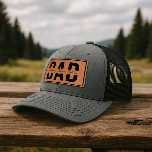 Father's Day Gift-Dad Hat-Custom Dad Hat-Personalized New Dad Gift-Dad Birthday Gift-Gift For Husband-Birthday Gift For Dad-Christmas Gift