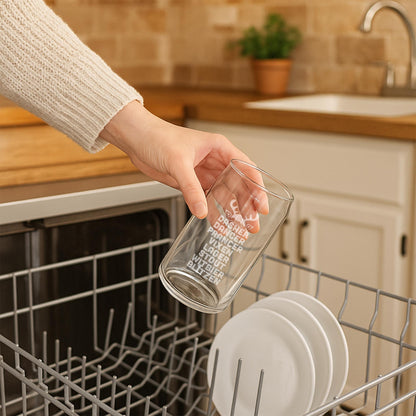 Funny Christmas Beer Glasses-Christmas Beer Can Glass-Reindeer Gift-Christmas Gifts For Men And Women-Christmas Kitchen Decor-Secret Santa