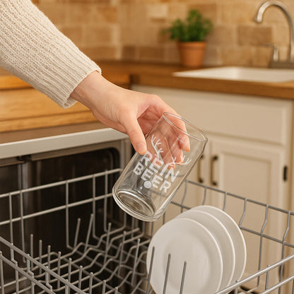 Christmas Beer Glasses-Funny Christmas Beer Gifts-Most Wonderful Time For A Beer-Reinbeer-Funny Christmas Gifts For Him-Christmas Gift Idea