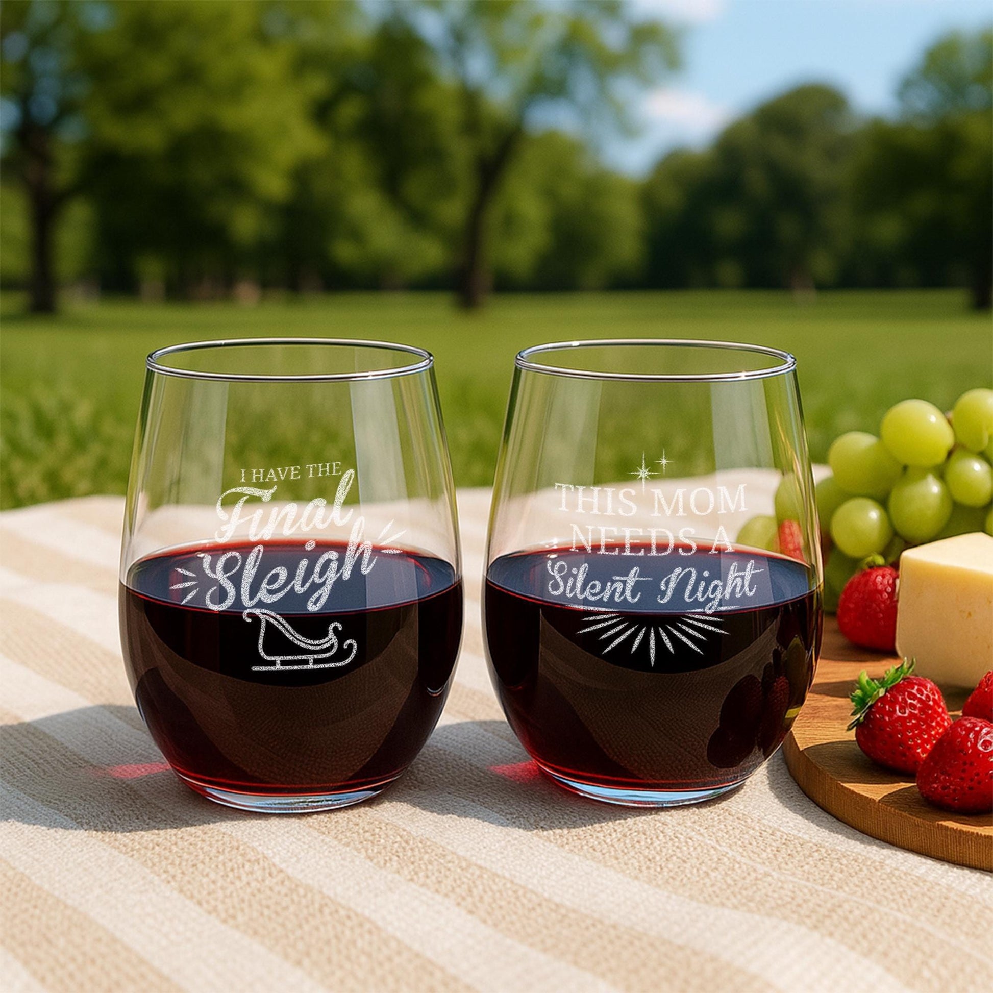 Stocking Stuffer For Mom-Christmas Gifts For Mom-Christmas Drinkware-Christmas Mom Life-Presents For Mom-Funny Gifts For Mom-Christmas Wine