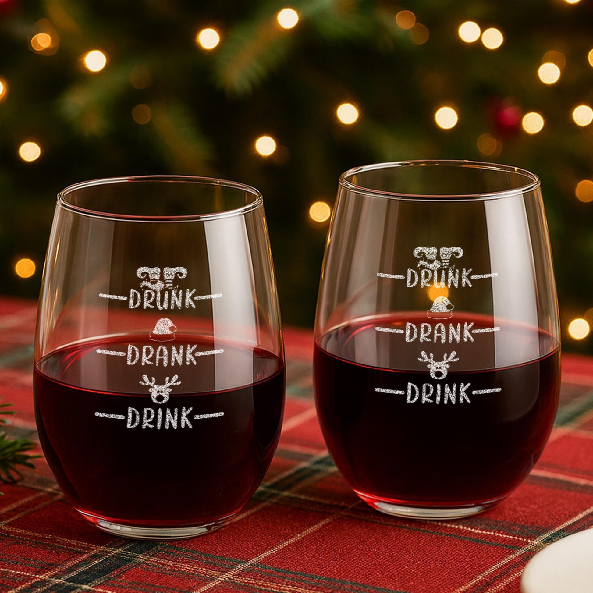 Christmas Gifts For Women-Christmas Gifts For Men-Funny Christmas Gift Ideas-Funny Christmas Gifts-Funny Secret Santa Gift-Drinking Glasses