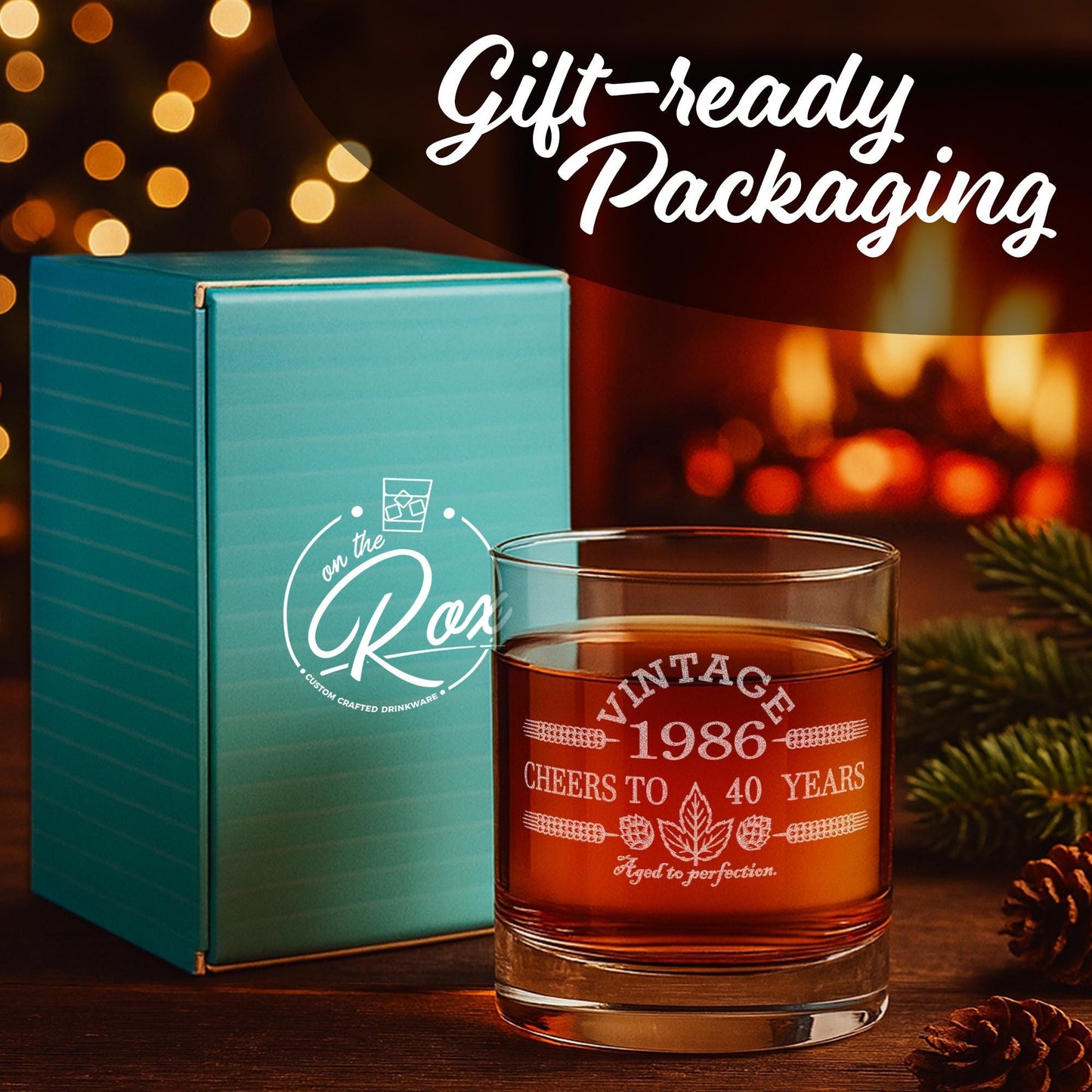 40th Birthday Gifts for Men and Women-1986-40th Birthday Gift For Him-Birthday Gift Ideas-40th Birthday-Cheers to 40 Years-Birthday Gift