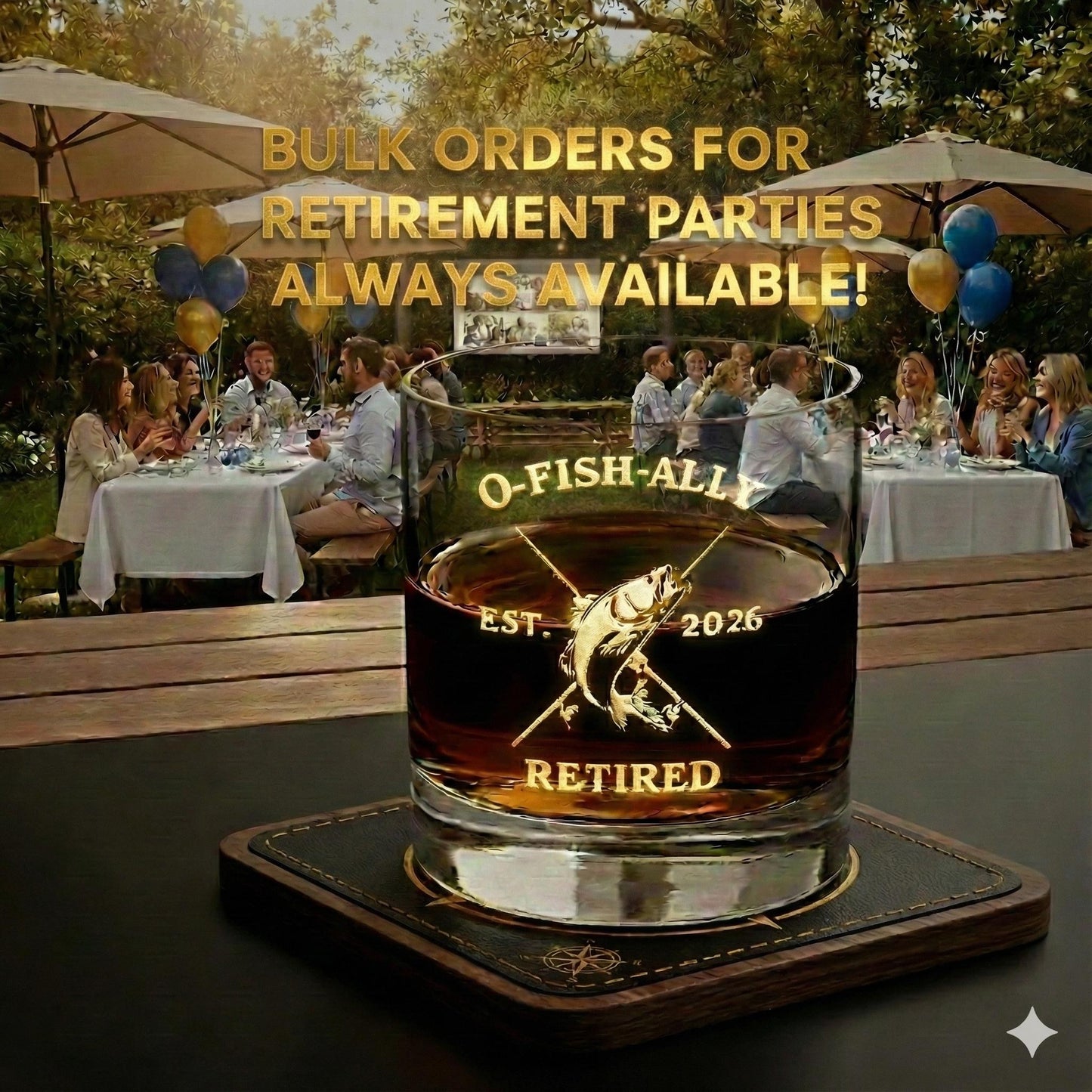 O'Fishally Retired-Retirement Gifts-Retirement Gifts For Men Funny-Retirement Gift For Him-Fishing Retirement-Dad Retirement Gift-Dad Gifts