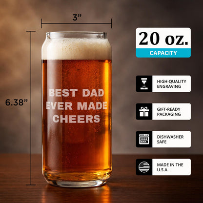 Custom Engraved Beer Can Glass-20 oz Personalized Beer Glass-Custom Groomsmen Beer Glasses-Groomsmen Gifts-Groomsman Gift-Groomsmen Presents