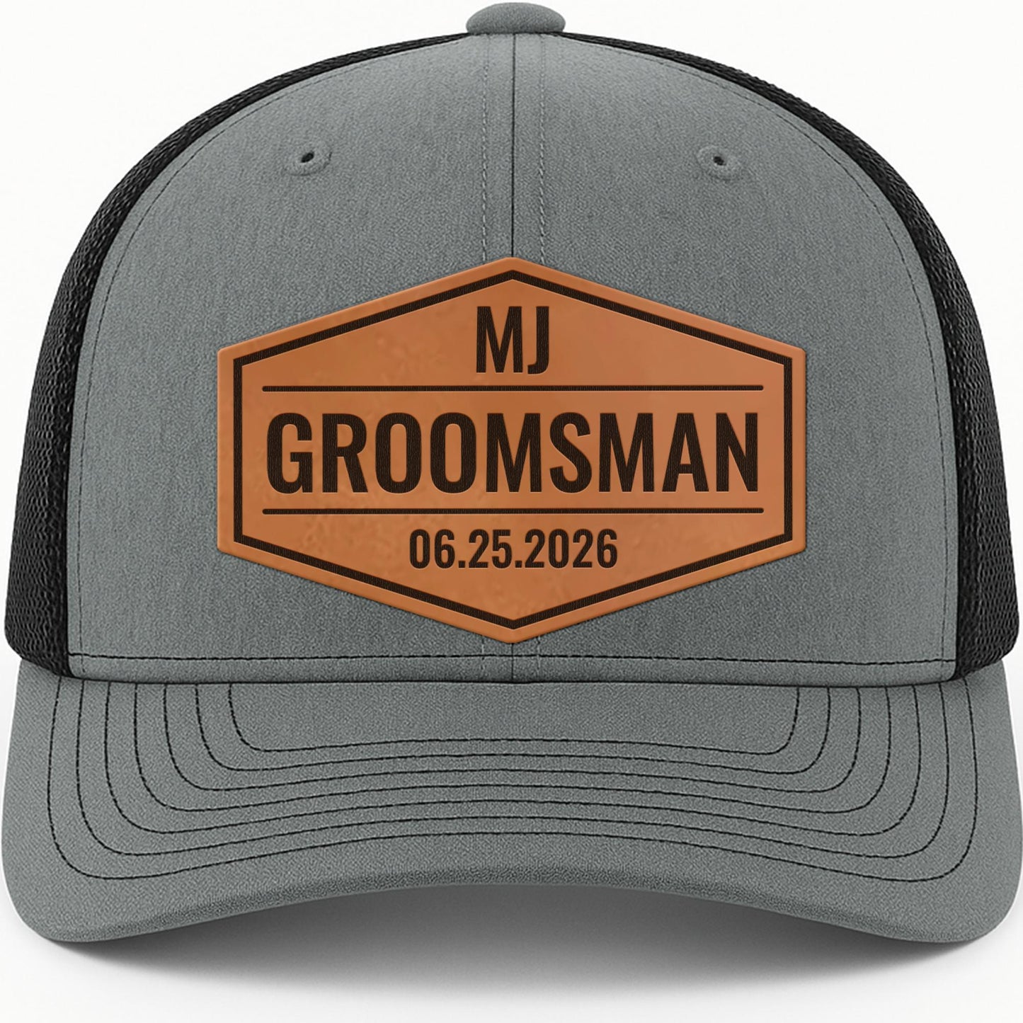 Custom Groomsman Hats-Wedding Party Hats-Bachelor Party Hats-Groomsman Patch Hats-Groomsman Proposal-Wedding Groomsmen Gifts-Groom Hat