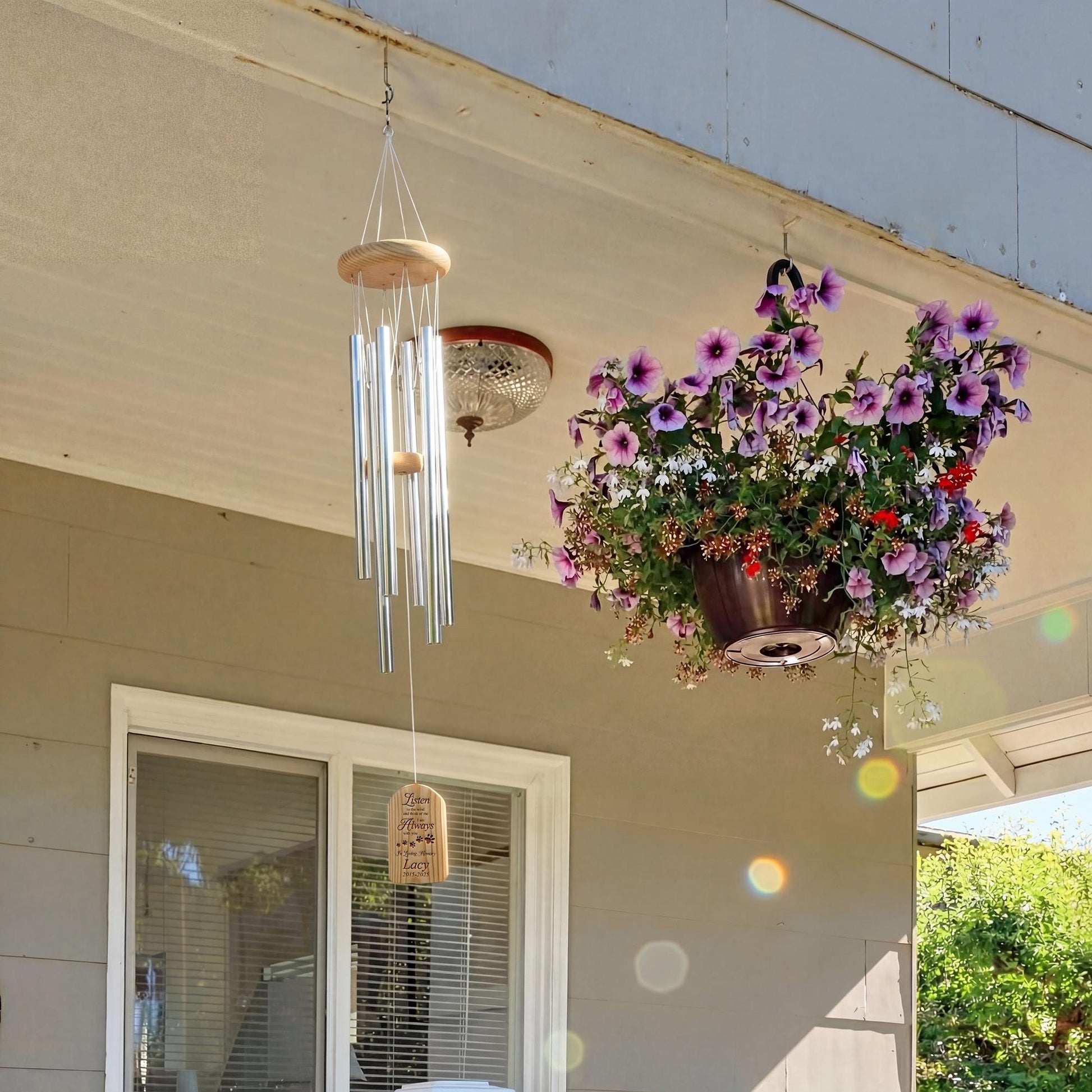 Pet Memorial Wind Chimes-Personalized Wind Chimes-Dog Memorial Gift-Pet Memorial Wind Chime-Bereavement Gift-Dog Memorial-Dog Pet Loss