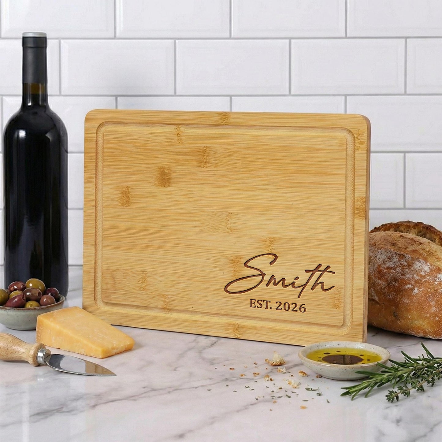Wooden Cutting Board-Chopping Board-Custom Cutting Board-Custom Wedding Gift-Cheese Board-Engagement Gifts-Kitchen Gift-First Home Gift