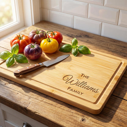 Wooden Cutting Board-Chopping Board-Custom Cutting Board-Custom Wedding Gift-Cheese Board-Engagement Gifts-Kitchen Gift-First Home Gift