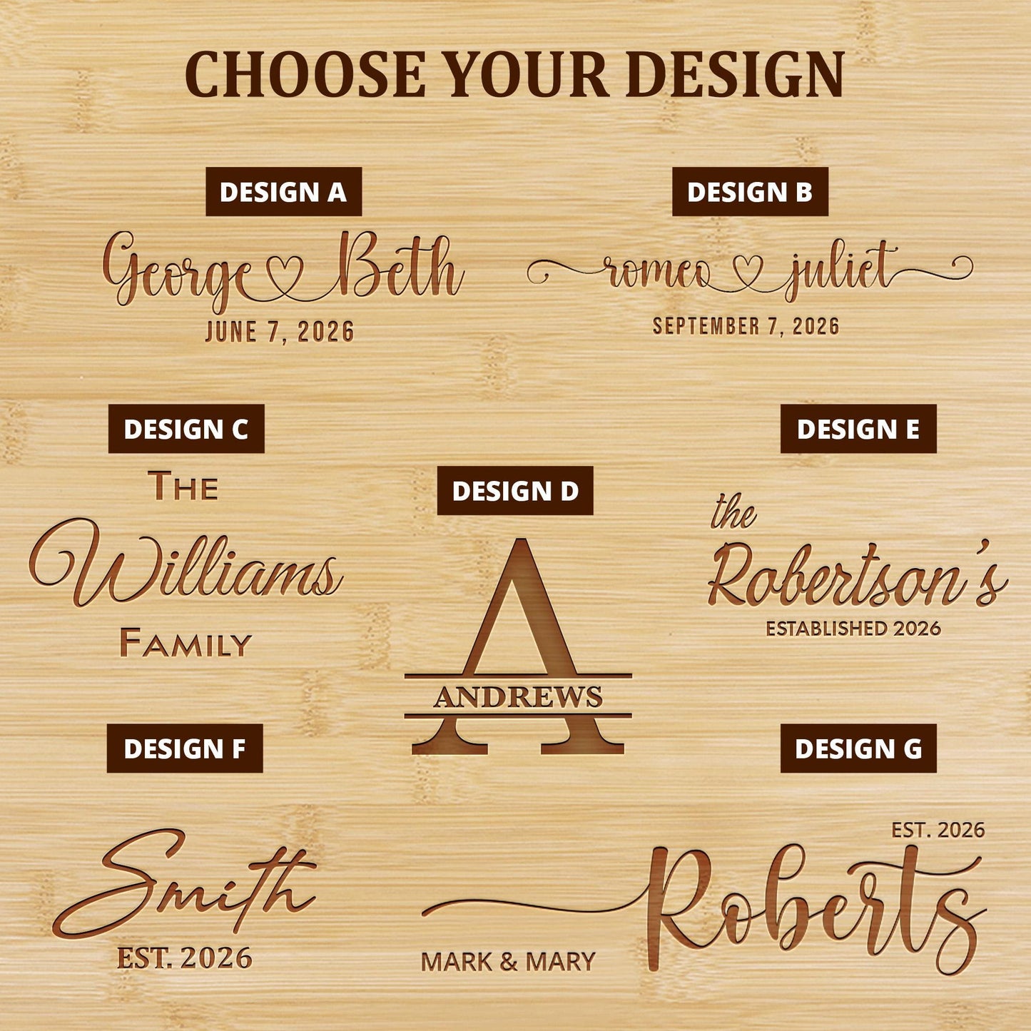 Wooden Cutting Board-Chopping Board-Custom Cutting Board-Custom Wedding Gift-Cheese Board-Engagement Gifts-Kitchen Gift-First Home Gift