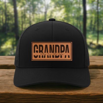 Personalized Grandpa Birthday Gift-Personalized Grandpa Hat-70th Birthday Gift-Gifts For Grandpa-70th Birthday Gift For Men