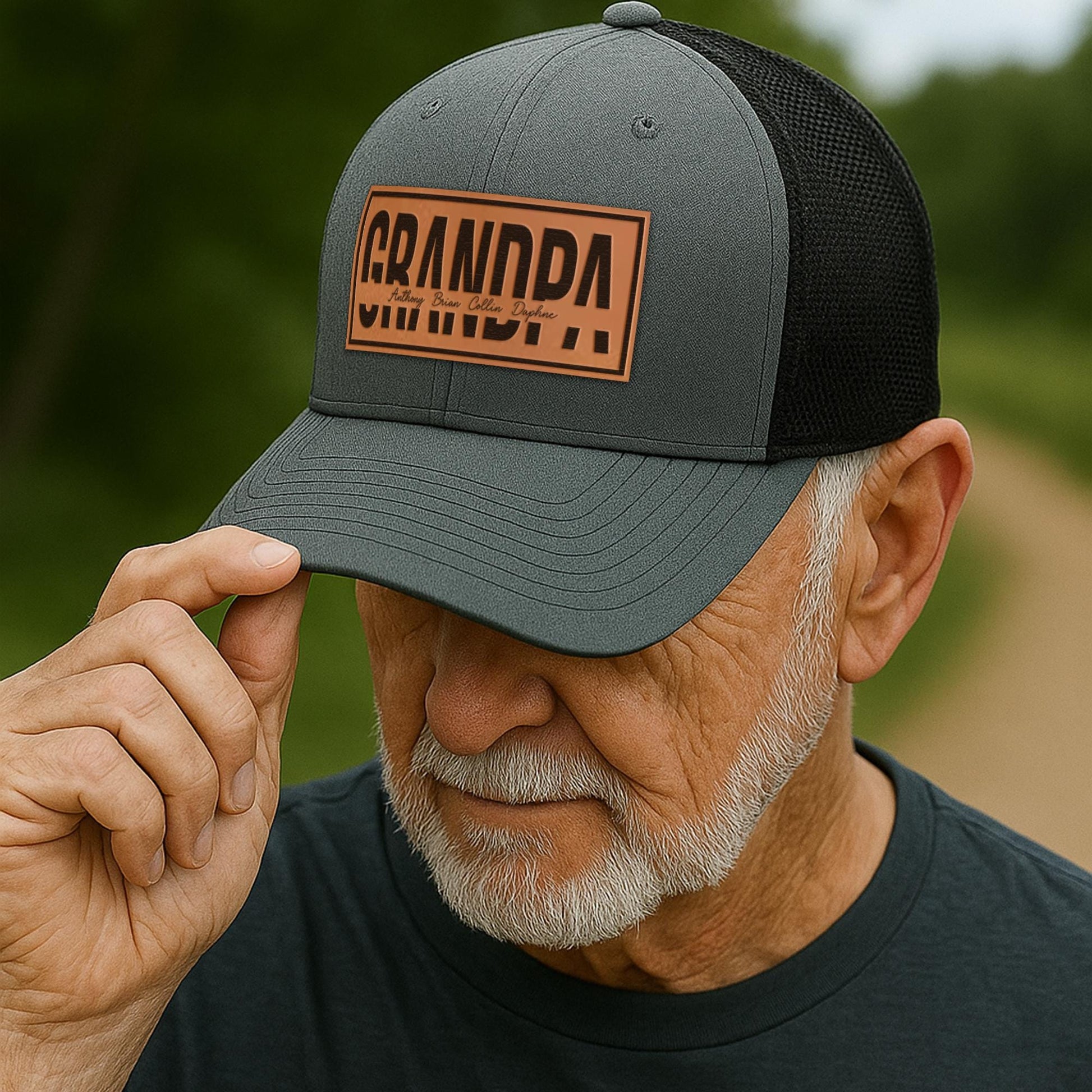 Personalized Grandpa Birthday Gift-Personalized Grandpa Hat-70th Birthday Gift-Gifts For Grandpa-70th Birthday Gift For Men