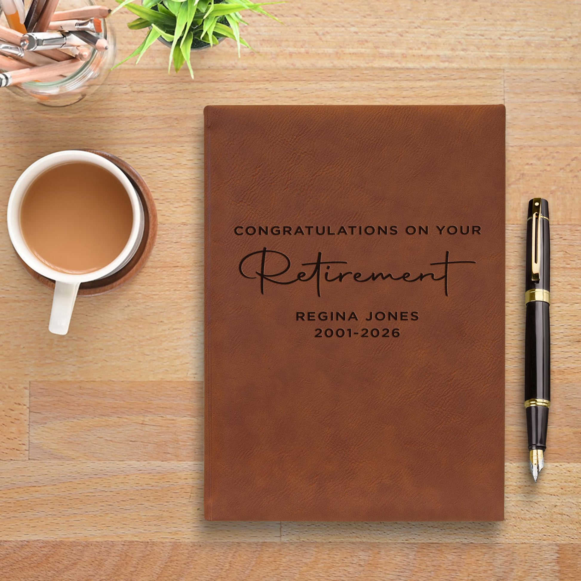 Retirement Book-Retirement Gift For Women-Personalized Retirement Keepsake-Retired Gifts-Retirement Gifts Women-Coworker Retirement Gifts