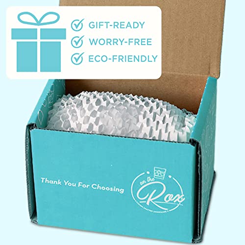 On The Rox Drinks Wine Gifts for Granny - 17 Oz I’m The Crazy Grandma That Everyone Warned You About Engraved Stemless Wine Glass