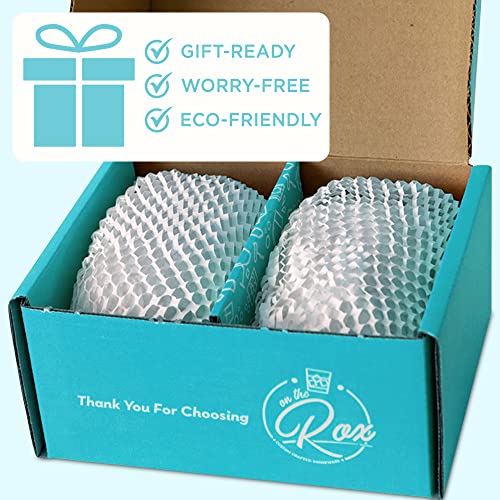 On The Rox Drinks Wine Gifts for Moms - 17oz Good Moms and Some Moms Stemless Wine Glass Set of 2