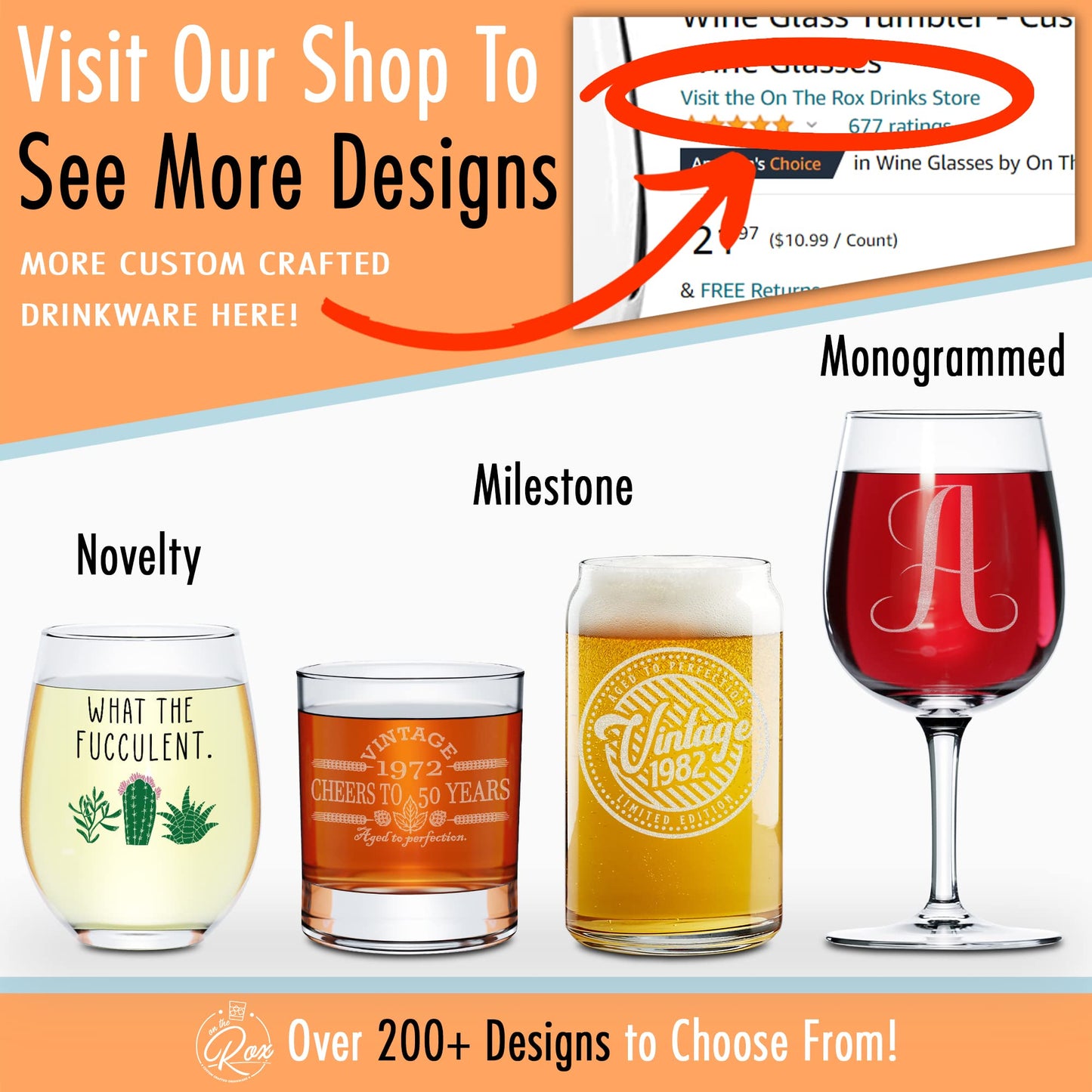 Plant Gifts for Plant Lovers - “Easily Distracted By Plants” “ Succ It” 2PC Wine Glass Set - Engraved